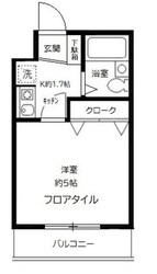 池袋駅 徒歩6分 2階の物件間取画像